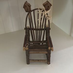 Wooden Twig Chair 